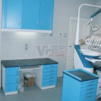 selyemfényű festett fogorvosi rendelő bútor